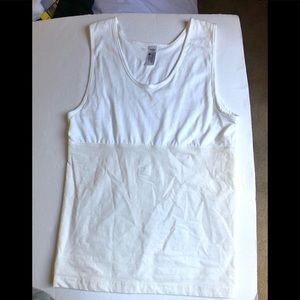 MANSHAPE Shaping Compression Tank Undershirt for Men Size Large see measurement